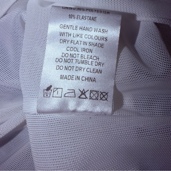 White Fox Boutique "The Lucky One" Maxi Dress - Ocean Spray Size XS - Picture 9 of 11